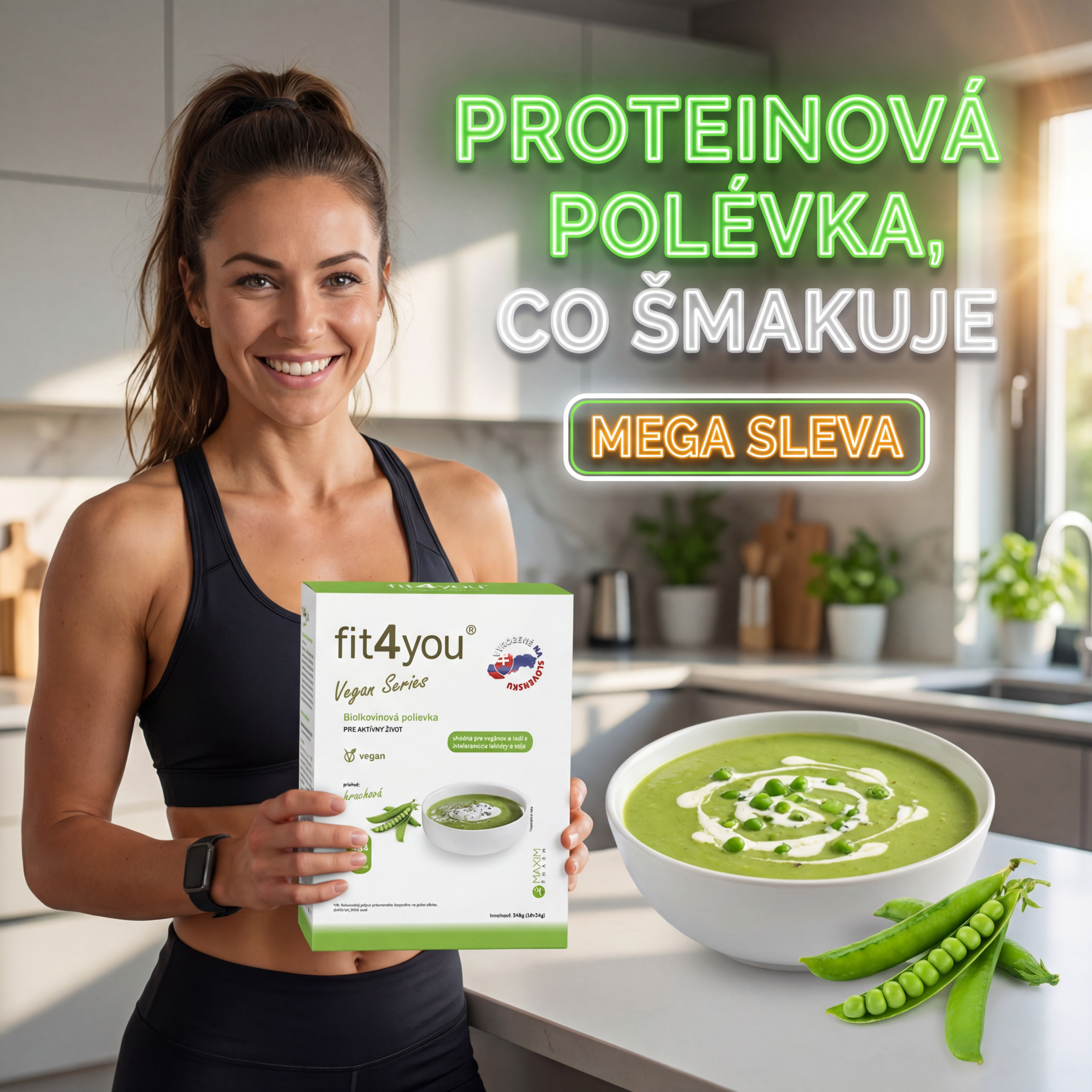 Prémiová proteinová polévka